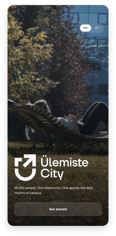 Ülemiste City Mobile App Screenshot